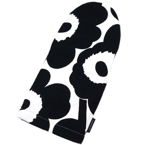 並行輸入品 マリメッコ ミトン オーブングローブ 鍋つかみ ウニッコ コットン ブラック×ホワイト marimekko PIENI UNIKKO OVEN MITTEN 069807-190