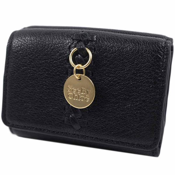 SEE BY CHLOE 財布 三つ折り TILDA ミニ財布 チャーム付き maido-selection_294-049