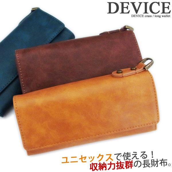 DEVICE デバイス ヴィンテージ メンズ 長財布 ウォレット 男性用