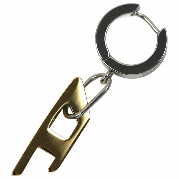 並行輸入品 ディーゼル ピアス 片耳用 メンズ レディース ユニセックス アクセサリー シルバー ゴールド DIESEL DX1419931