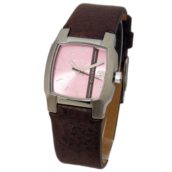 ディーゼル 腕時計 レディース Diesel クリフハンガー ピンク ブラウン レザーベルト Dz5335 Dz5335 アクセサリーギフトのtys 通販 Yahoo ショッピング
