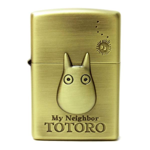 【新品未使用】となりのトトロ Zippoライター　ジブリ ZIPPO ライター スタジオジブリ ジッポ 小トトロ メタル となりの