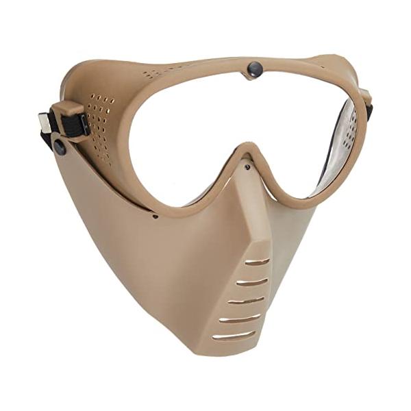 他サイト： サンセイ マスク &amp; ゴーグル 曇り止め加工タイプ TAN GA-5T-Nの商品画像