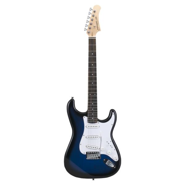 他サイト： PhotoGenic エレキギター STタイプ ST-180/BLS ブルーサンバースト [ソフトケース/シールド/調整用レンチ付属]の商品画像