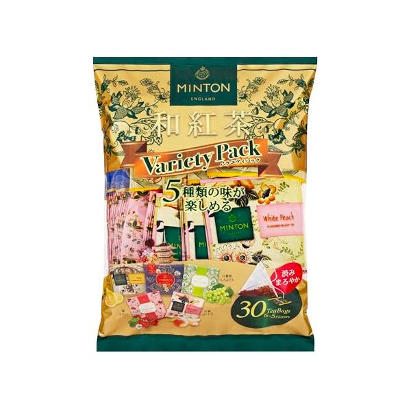 他サイト： MINTON 和紅茶 バラエティパック 30袋(5種×6袋)の商品画像