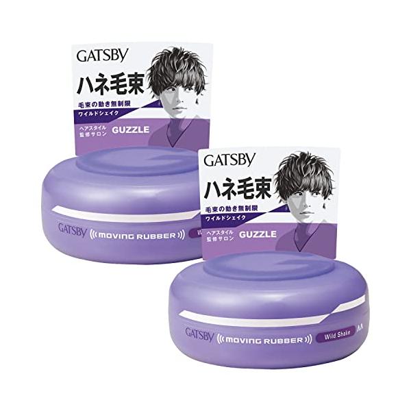 GATSBY ヘアワックス Guzzle 80g ワイルドシェイク　38個 GATSBY ヘアワックス Guzzle 80g ワイルドシェイク 6個 - メルカリ