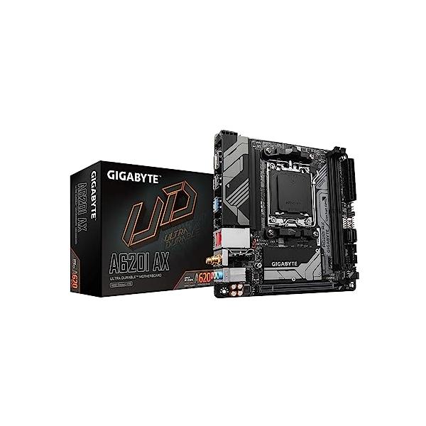 GIGABYTE A620I AX Mini-ITX マザーボード Amazon.com: GIGABYTE A620I AX (AM5/ LGA 1718/ AMD/ A620/ Mini-ITX