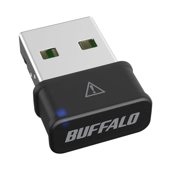 他サイト： バッファロー WiFi 無線LAN 子機 アダプター コンパクト 866Mbps/433Mbps 11ac/n/a/g/b USB 2.0 WPの商品画像