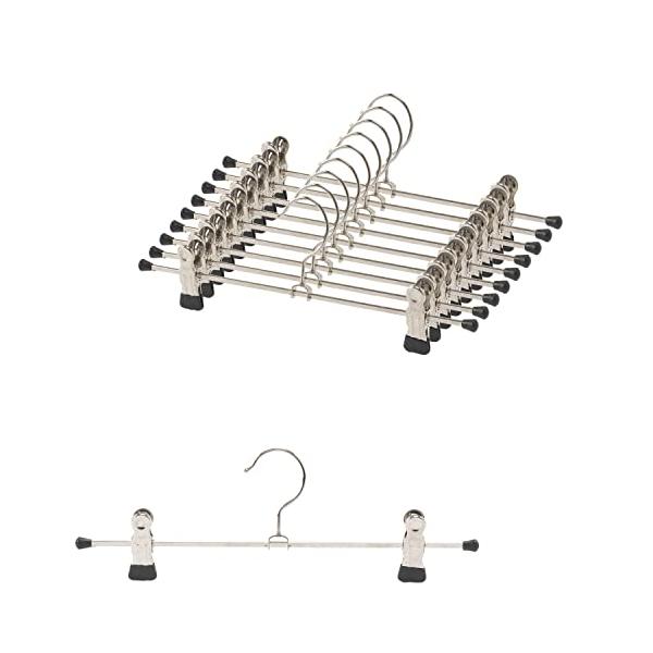 他サイト： マワ ドイツのすべらない ハンガー ズボン スカート用 K30D 10本組 ブラック 10年保証の商品画像