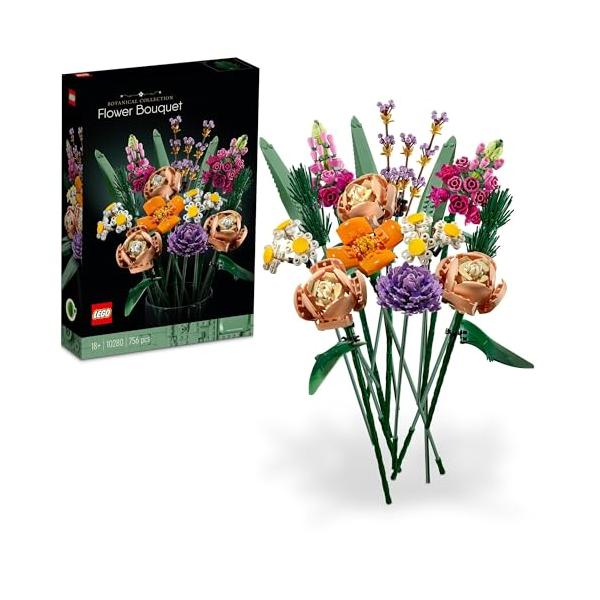 他サイト： レゴ(LEGO) ボタニカル フラワーブーケ おもちゃ 玩具 誕生日 プレゼント ブロック 母の日 父の日 男性 女性 花束 造花 飾り インテの商品画像