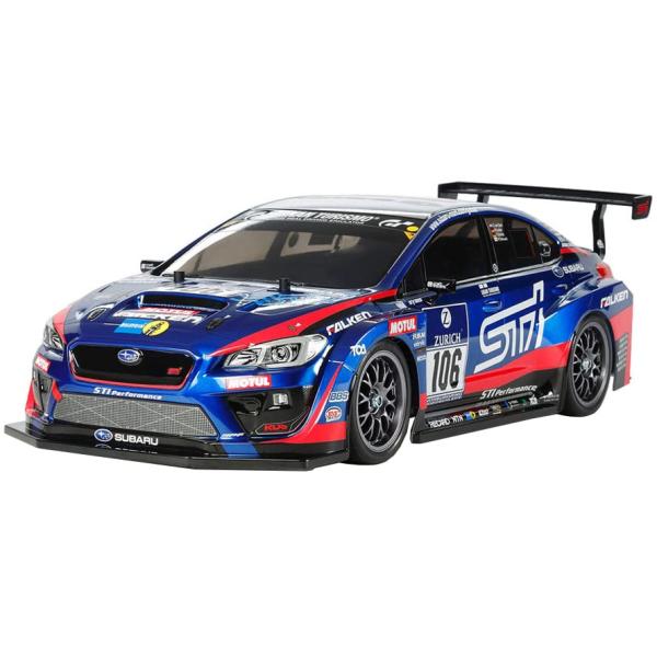 【とらじろう】タミヤXB WRX STI & マスタングGT4 2台セット タミヤ 1/10 XBシリーズ No.207 SUBARU WRX STI NBRチャレンジ (TT-02