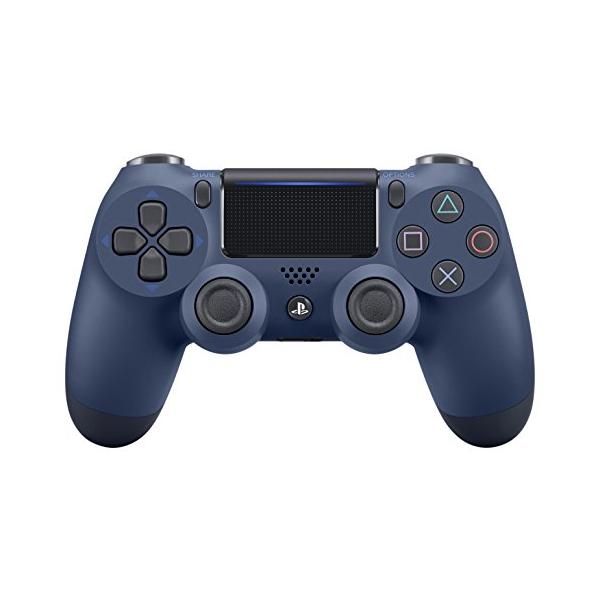 純正品】ワイヤレスコントローラー (DUALSHOCK 4) ミッドナイト