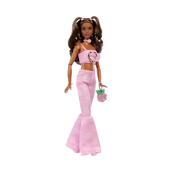 バービー(Barbie) デラックススタイル ピンクフレアジーンズ きせかえ