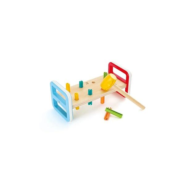 -/ワンサイズ/E0506・PatternName:とんかちトントン・パッケージ個数:1・世界60か国以上で愛される知育玩具、ハペのおもちゃ・原産国:中国