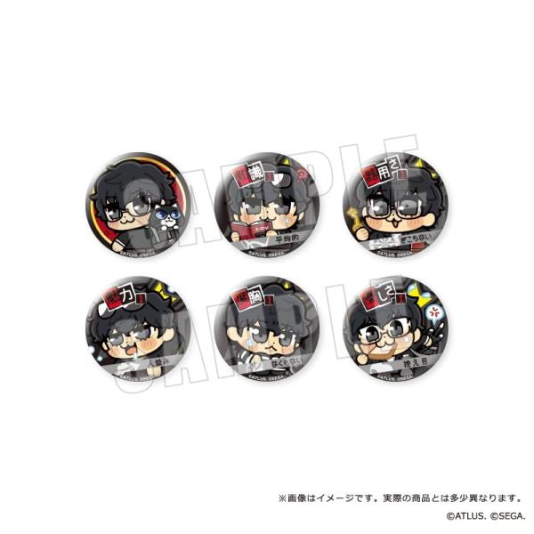 グッズ】 ペルソナ5 ザ・ロイヤル 主人公×ぶくぶ カンバッジ Vol.1