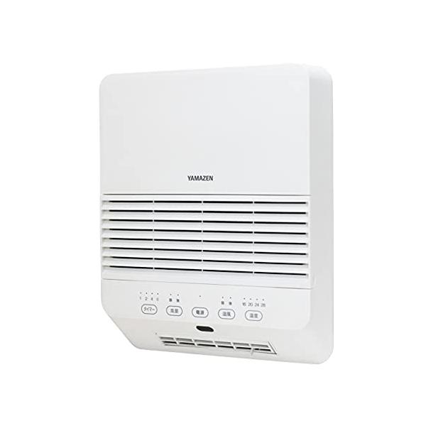 山善] 大風量 セラミックヒーター 壁掛タイプ (温度センサー) (1200