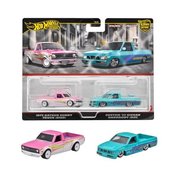 ホットウィール(Hot Wheels) プレミアム 2パック 1975 ダットサン
