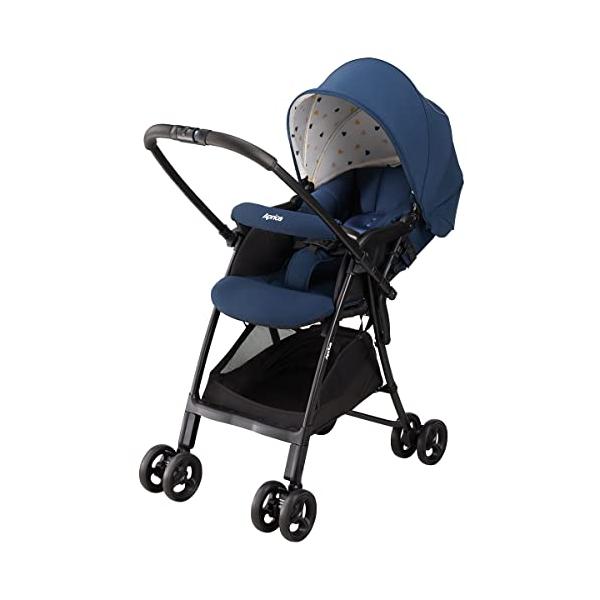 他サイト： Aprica(アップリカ) A型ベビーカー カルーンエアーメッシュ AB 1か月〜36か月まで 軽量 両対面 (ネイビー) 2177782の商品画像