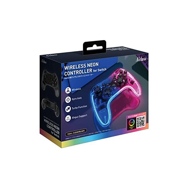 他サイト： アクラス Switch用ワイヤレスネオンコントローラーの商品画像