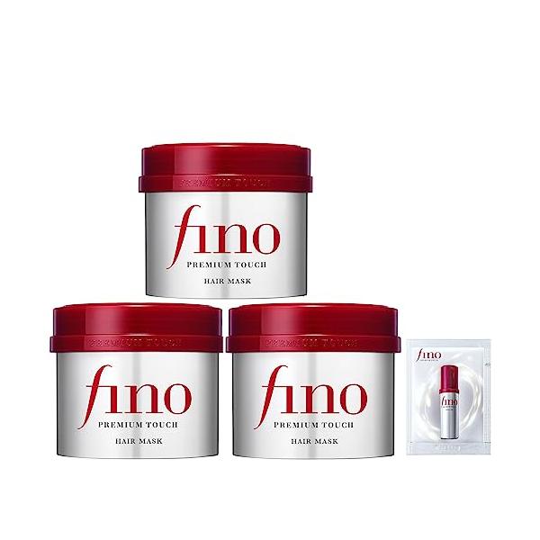 他サイト： フィーノ(fino) 【まとめ買い】 プレミアムタッチ 濃厚美容液ヘアマスク 230g×3個 +おまけ ヘアケア ダメージ 補修 ツヤ カラー持の商品画像