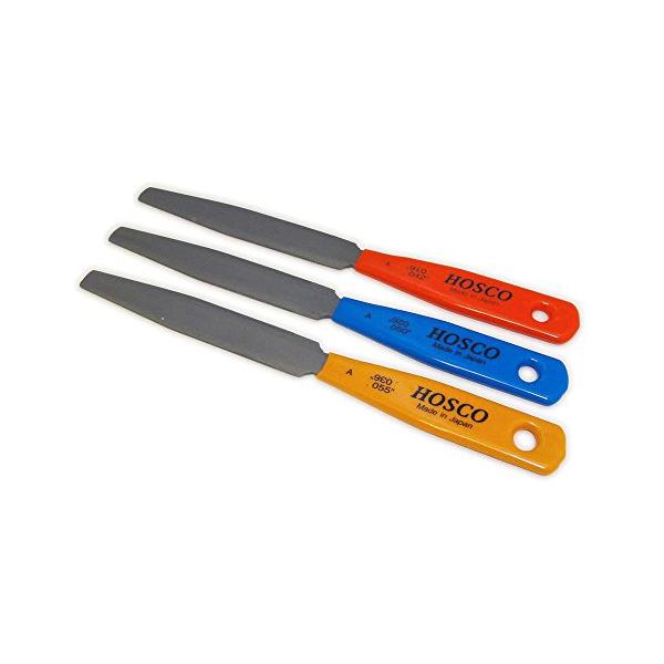 他サイト： HOSCO Luthiers Tools ナット溝切りヤスリ 3本組 アコースティックギター用 TL-NF3Aの商品画像