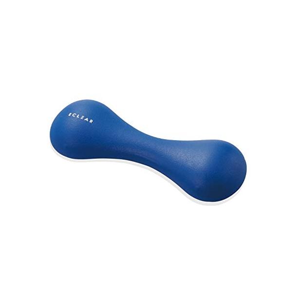 他サイト： エレコム スリムダンベル 2kg 重ね持ちで重さ調節可能 エクリアスポーツ ブルー HCF-DBS20BUの商品画像