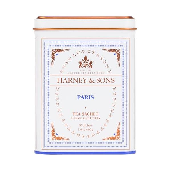 他サイト： ハーニー&amp;サンズ（HARNEY&amp;SONS） PARIS / パリ（ サシェ 20個入 ) 《 CLASSIC 》 紅茶 ティーバッグの商品画像