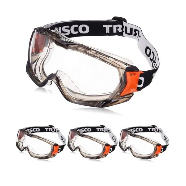 TRUSCO(トラスコ) セーフティゴーグル(通気孔・ソフトフィットタイプ) TSG-501T
