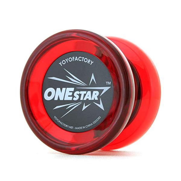 他サイト： ヨーヨー ワンスター 初心者向けDVD付 ヨーヨーファクトリー (レッド)の商品画像