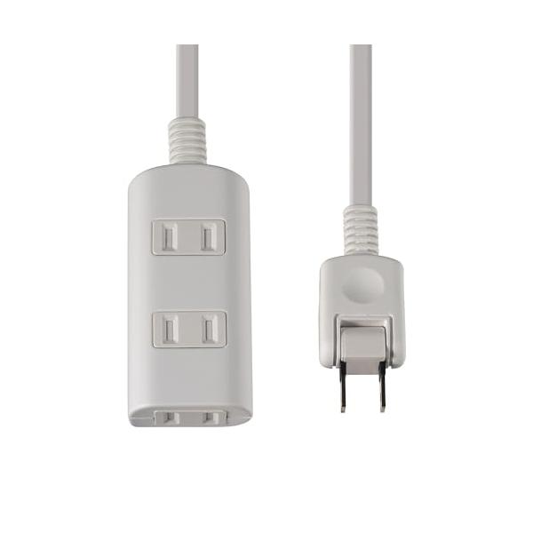 他サイト： エルパ(ELPA) 扉付タップラン 電源タップ 延長コード 125V 3m 3個口 ホワイト WBT-N3030B(W)の商品画像