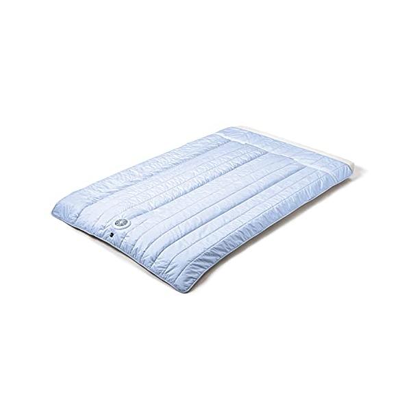 新品未使用★ATEX★アテックス★そよそよハーフ★涼感寝具★寝具★節電★静音 アテックス ATEX 快眠寝具 SOYO 風ふとん AX-BSA620bl ブルー