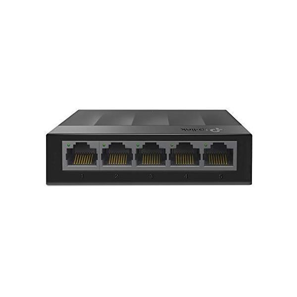 TP-Link 5ポート スイッチングハブ プラグ&プレイ ファンレス 静音 プラスチック筐体 LS1005G(UN) メーカー3年