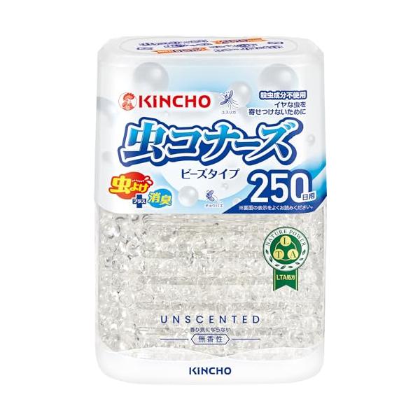 他サイト： 虫コナーズ ビーズタイプ 置き型 虫除け 消臭 250日 無香性の商品画像