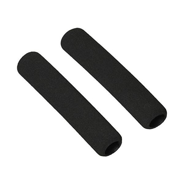 キジマ(Kijima) バイクパーツ レバースポンジ 90mm 汎用 2個入 ブラック P84122