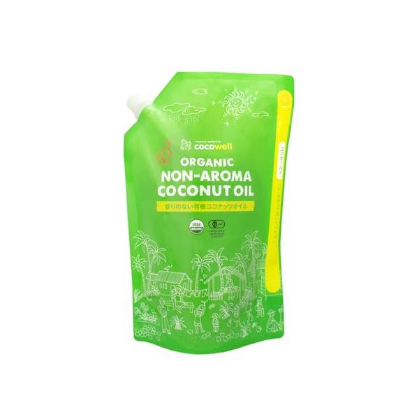 cocowell (ココウェル) 香りのない有機ココナッツオイル 1840g 無臭 有機JAS オーガニック MCT61%
