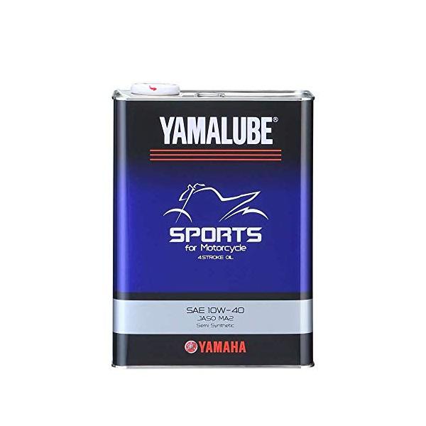 他サイト： ヤマハ発動機(Yamaha)二輪車用エンジンオイル ヤマルーブ スポーツ オイル MA2 10W-40 4サイクル用 4L 90793-3241の商品画像