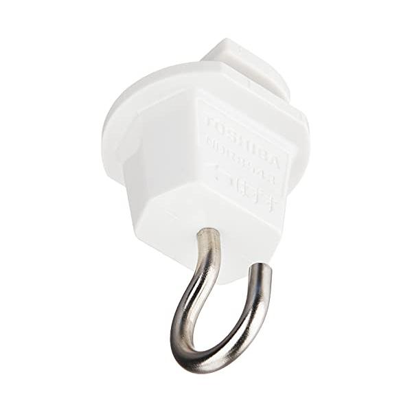 他サイト： TOSHIBA(東芝) ライティングレール用吊りフック(白) NDR8543の商品画像