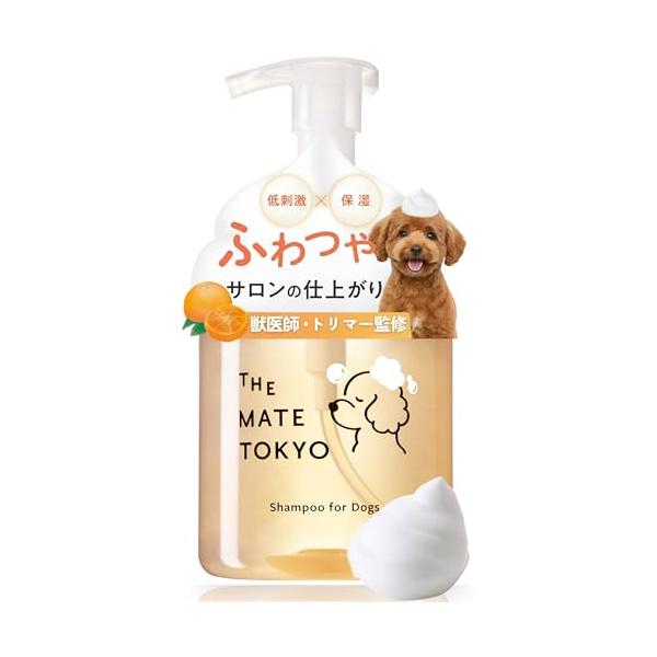 他サイト： 獣医師・トリマー監修 泡で出る× 無添加  犬 シャンプー 犬用 低刺激 日本製 大容量 460ml THE MATE TOKYO (シャンプーの商品画像