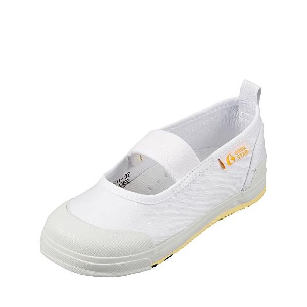 他サイト： キャロット 上履き バレー 14~25cm 0.5cm有 男の子 女の子 キッズ CR ST11 ホワイト 19.5 cm 2Eの商品画像