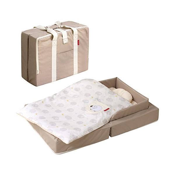 他サイト： ファルスカ farska コンパクトベッド フィット ベージュ 746069の商品画像