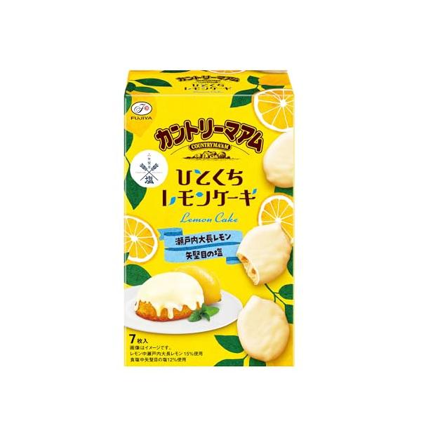 不二家 カントリーマアムひとくちレモンケーキ 7枚×5個
