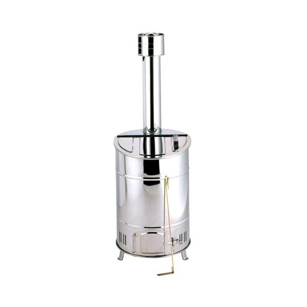 グリーンライフ 落ち葉焼却器 ステンレス OED-60S シルバー