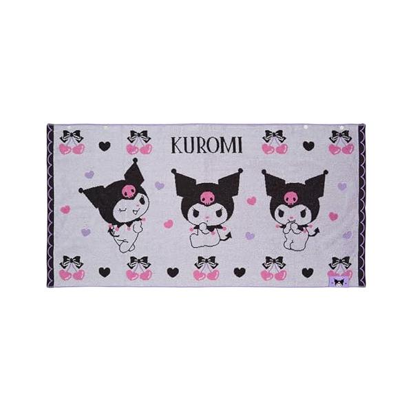 クロミ バスタオル サンリオ(SANRIO) スナップ付きバスタオル クロミ 841447 : サンシー