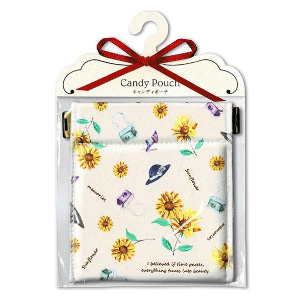 Candy Porch キャンディポーチ ヒマワリ ひまわり 向日葵 小物入れギフト 女性 プレゼント イヤホン バネポーチ コインケース おしゃれ雑貨 Candy 039 3carat 通販 Yahoo ショッピング