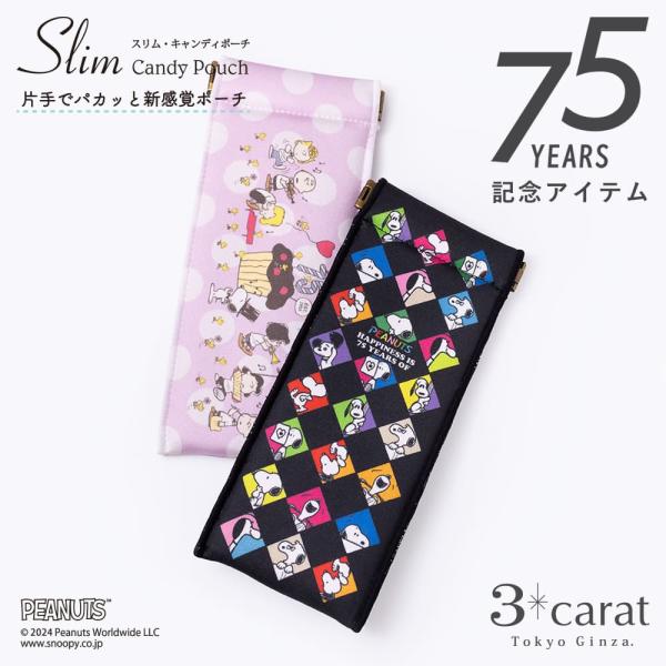 スヌーピー SNOOPY ペンケース 眼鏡ケース メガネポーチ 小物入れ 75