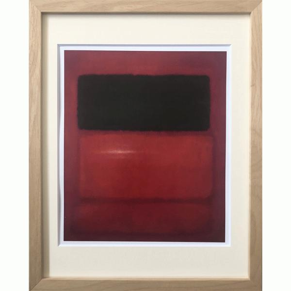 ybicosya/HЁz Mark Rothko/}[NEXR/ A[gt[  Black over Reds