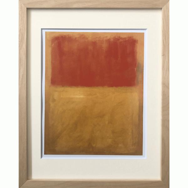 ybicosya/HЁz Mark Rothko/}[NEXR/ A[gt[  Orange and Tan 1954