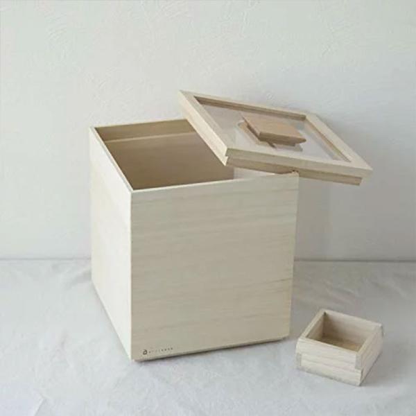 アコメヤ　増田桐箱店　米櫃　kome-bitsu　5kg 81ZLd9TbvvL._AC_SY200_QL15_.jpg