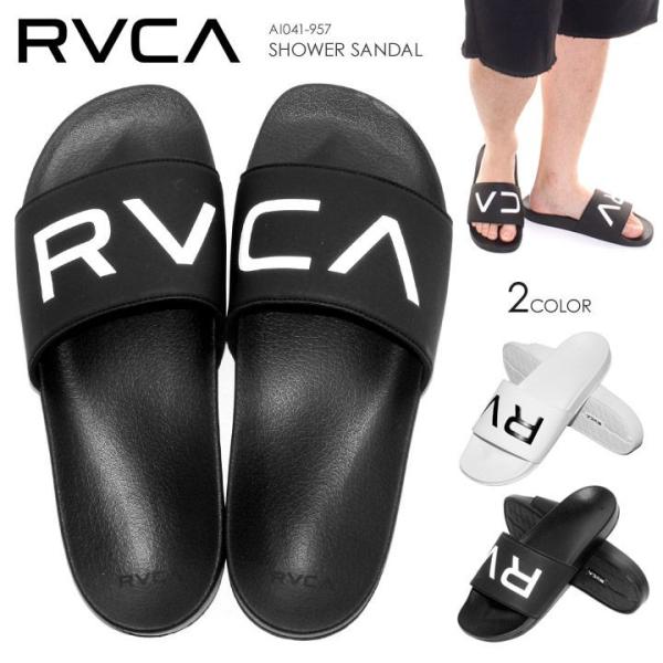 Rvca シャワーサンダル メンズ Shower Sandal Ai041 957 18春 ブラック ホワイト 26cm 27cm 28cm 29cm Evi Buyee Buyee Japanese Proxy Service Buy From Japan Bot Online