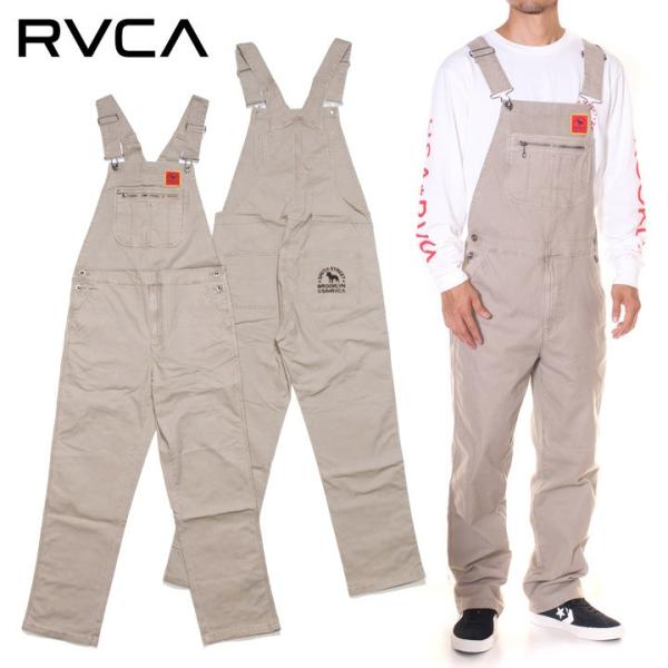 SALE セール RVCA ルーカ オーバーオール メンズ SMITH STREET OVERALL